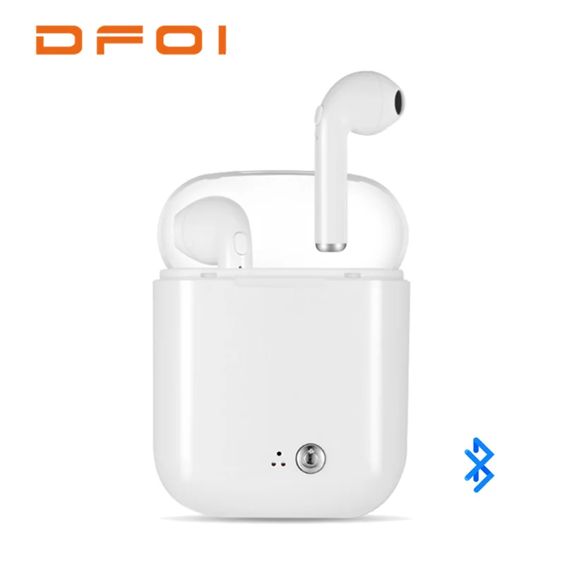 DFOI Bluetooth Наушники Беспроводные спортивные наушники стерео с микрофоном для