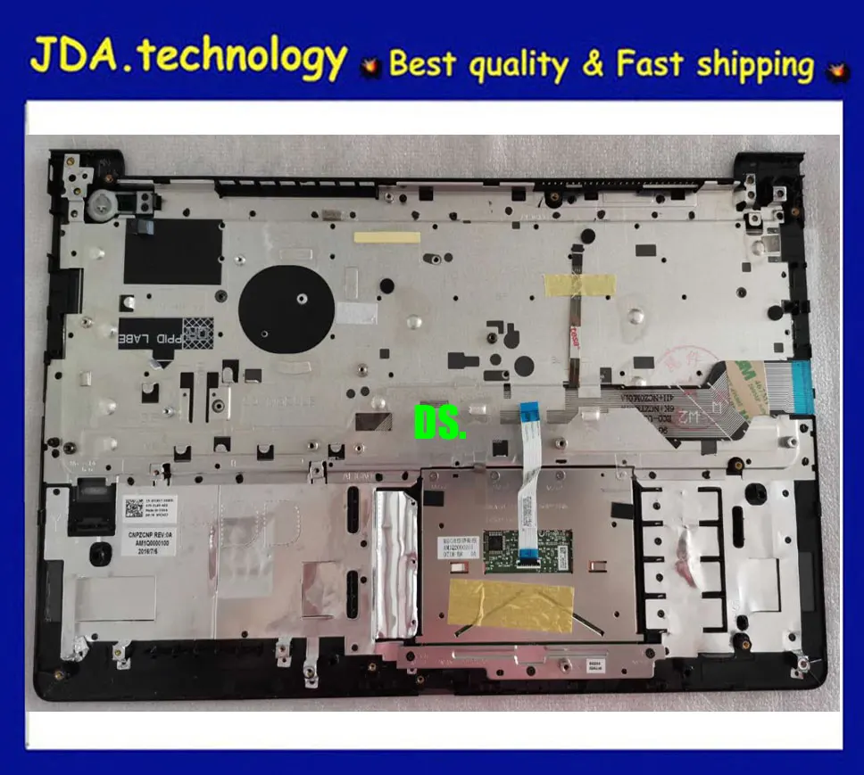 Wellendorff Genieus Упор для рук topcase Для Dell Vostro 15 5000 5568 V5568 15-5568 US клавиатура верхняя крышка сенсорная панель