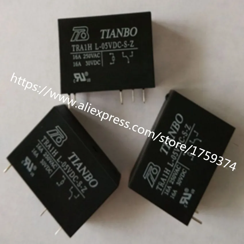 Оптовая продажа 100 шт./лот TRA1L 05VDC S Z 10A 5 футов реле|10a relay|relay 10arelay 100pcs |