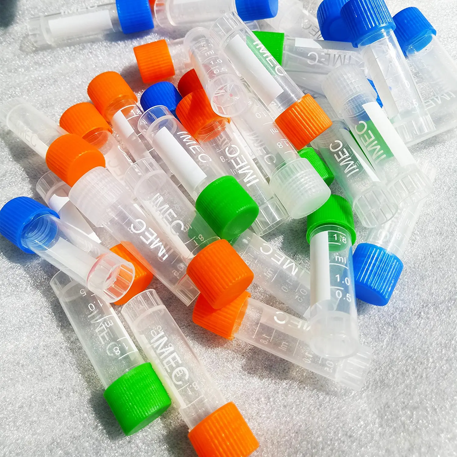 Plastic Test Tube Centrifuge tube 1.8ml Test Lab Tubes  ( Various colors available )