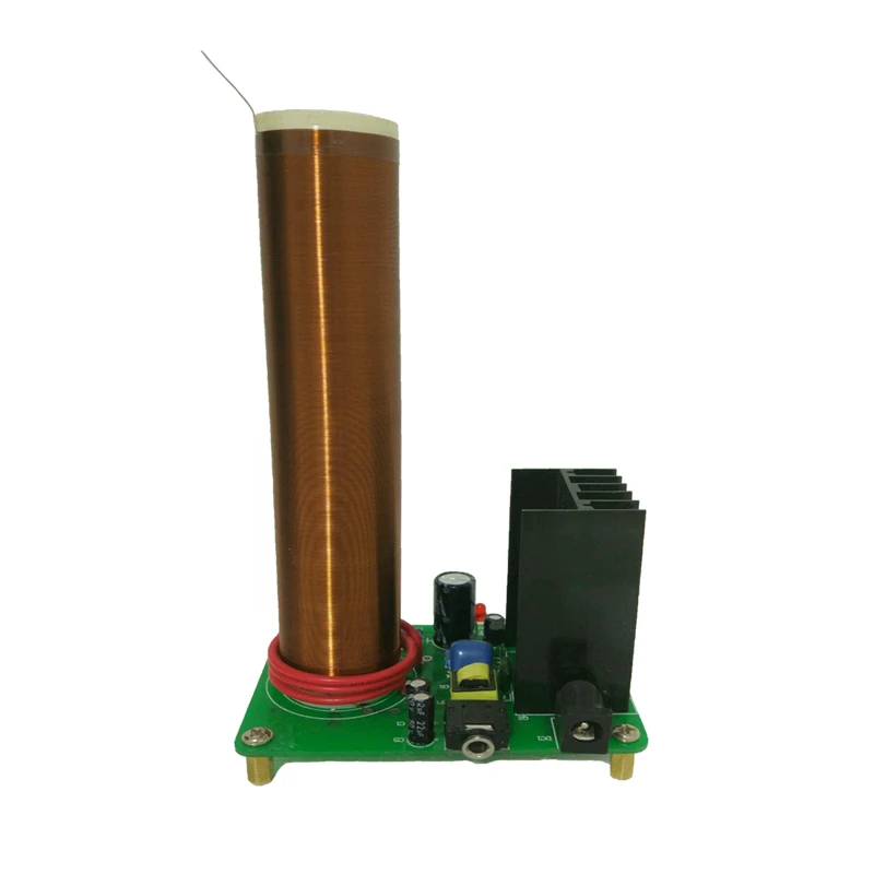 Мини плазменный динамик с катушкой Тесла Arc громкоговоритель музыка катушка Tesla