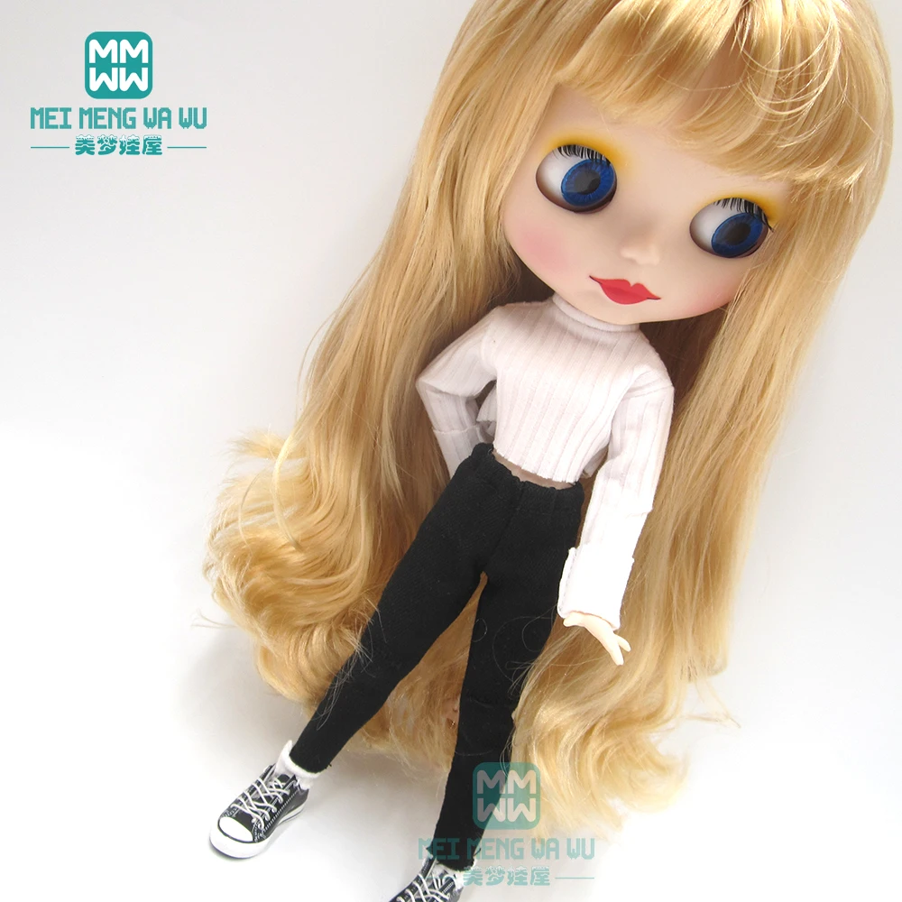 Blyth кукольная одежда модная толстовка с капюшоном и надписью для blyth azone ob24 1/6 аксессуары для кукол