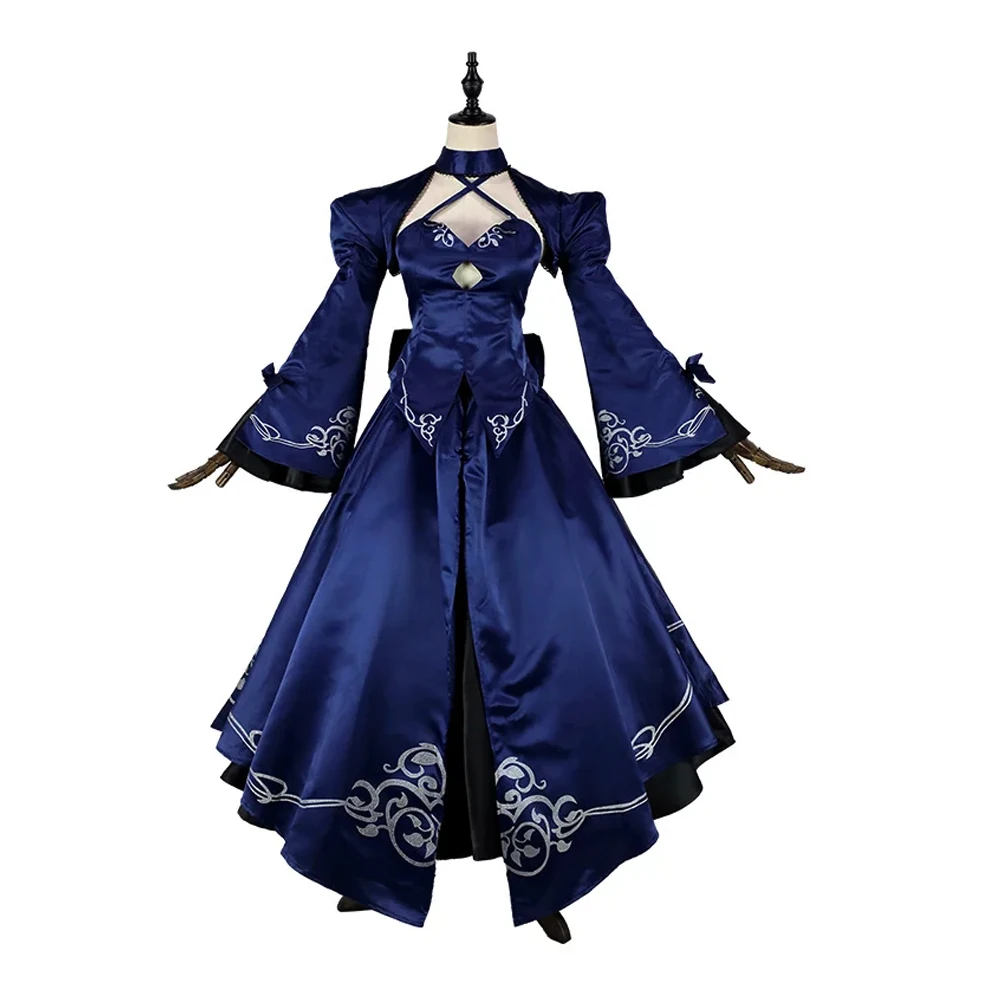 Горячая игра Fate Stay Night Alter Saber Косплей Костюм Хэллоуин Карнавальная форма Женская