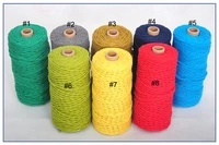 diy macrame cord wall hanging plant hanger craft making knitting rope twine string for crafts 3mm100m cotton cord ropes