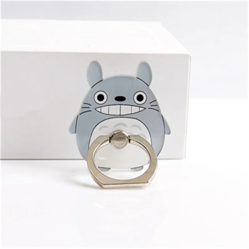 Мультфильм палец мобильного телефона держатель для iphone X 8 samsung S9 кронштейн кольцо