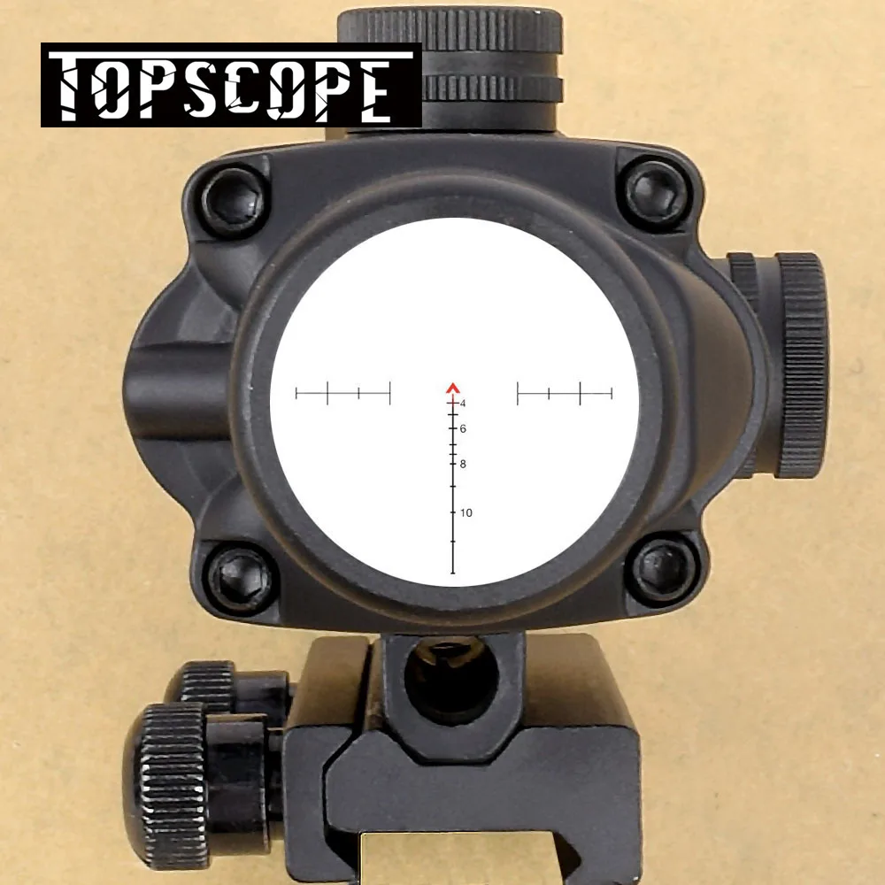 Охотничий Прицел ACOG 4X32 оптика из натурального волокна красный зеленый с
