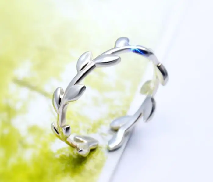 Oly2u New Authentic Laurier Leaf Crown Leaves Ring rings for men&ampwomen | Украшения и аксессуары