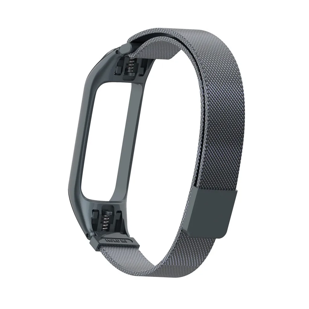 Ремешок mi lanese браслет с магнитной петлей для Xiaomi mi Band 3 Смарт-часы сменные мужские Т-образные спортивные роскошные мужские и женские 19Jun21