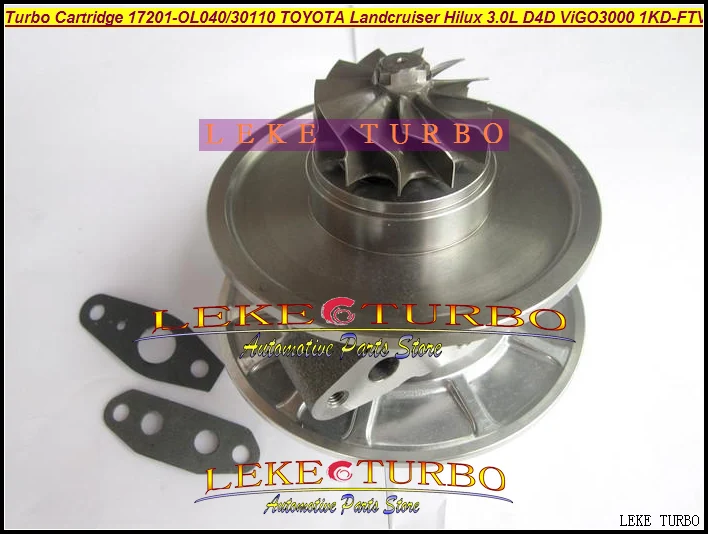 Бесплатная доставка турбо картридж CHRA CT16V 17201-OL040 17201-30110 Турбокомпрессор Для TOYOTA