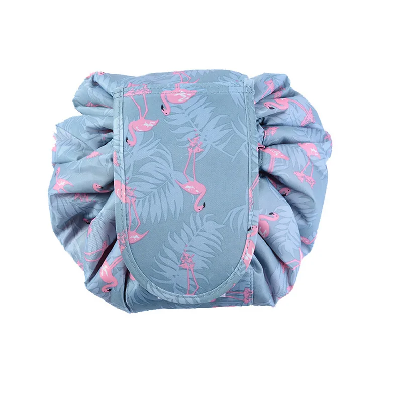 Flamingo GABWE женская косметичка для путешествий с фламинго, косметичка на шнурке, органайзер, косметичка, сумка для хранения, набор туалетных и косметических принадлежностей, коробка для мытья - Цвет: Flamingo
