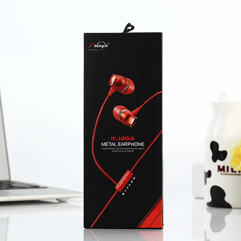 Shengtena красочные 3 5 мм Проводные Ephones металлические наушники стерео музыка Hands Free