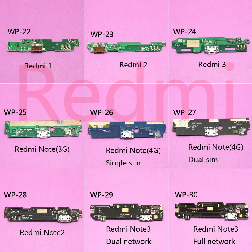 USB зарядное устройство YuXi для Xiaomi Redmi 1 2 3 Note G 4G Pro|flex cable for xiaomi|flex cableport connector |