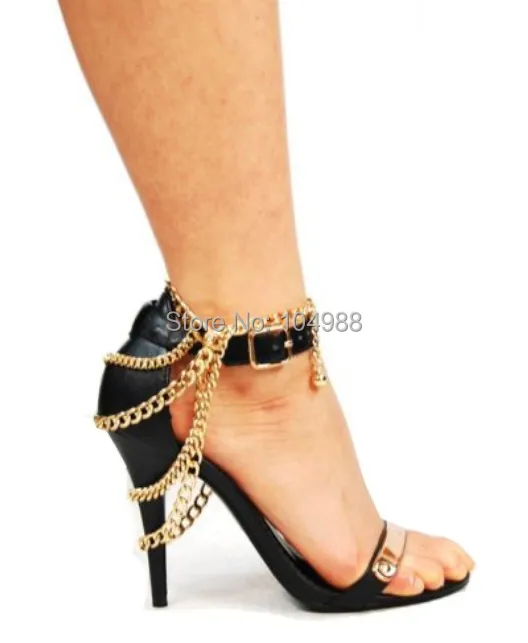 

FREE SHIPPING 2014 Style L57 Women Fashion Gold colour Chain Anklet Four Layers Ankle Chain Imitation Pearls Jewelry