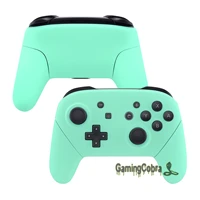extremerate mint green soft touch faceplate backplate housing shell with handles repair kits for ns switch pro controller