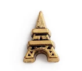 Подвеска в виде Эйфелевой башни золотого цвета 20 шт./лот самодельные подвески из