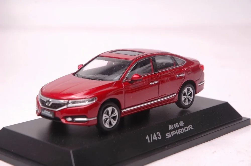 

1:43 литая модель для Honda Spirior Accord 2016 Красный Седан сплав игрушечный автомобиль миниатюрная коллекция подарки