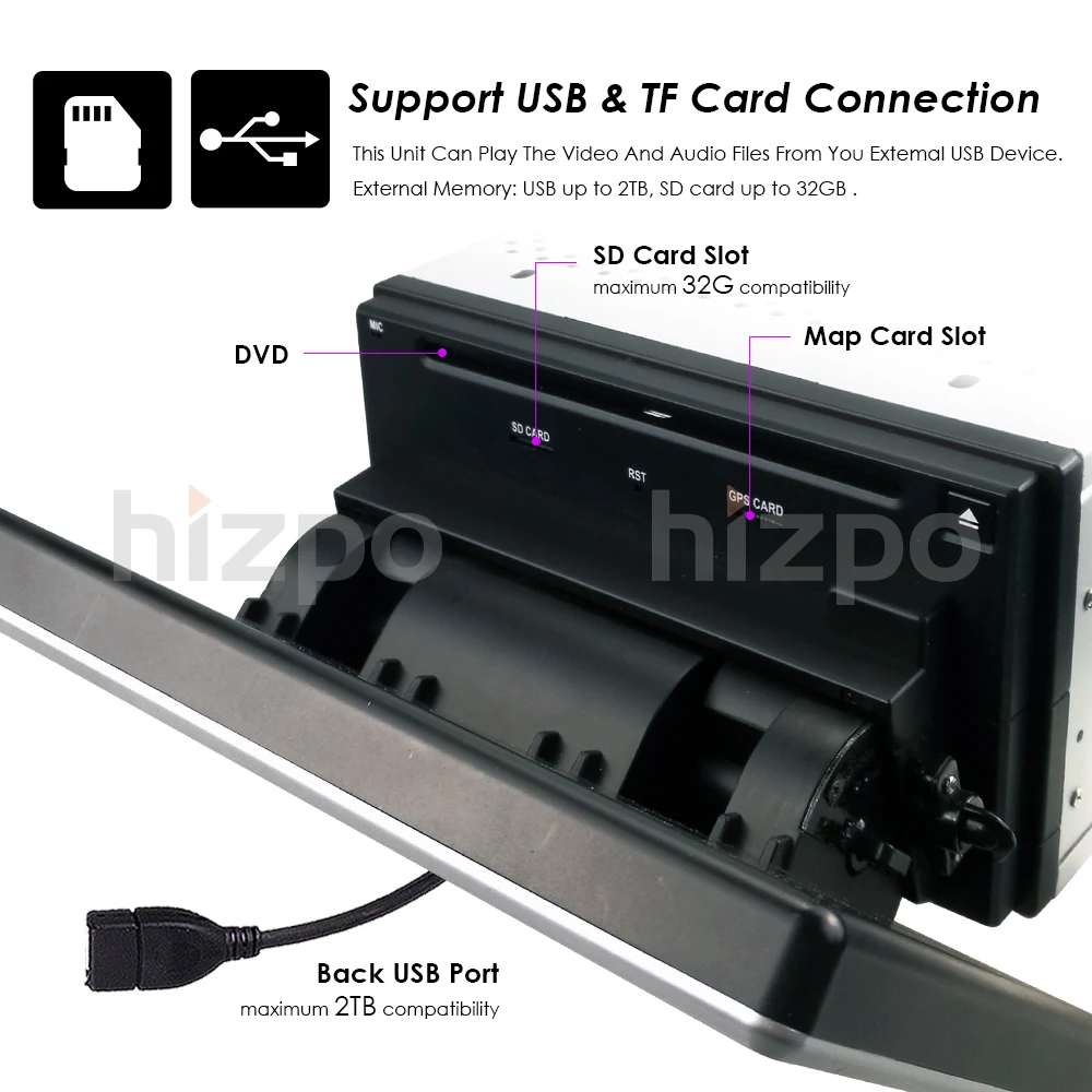 10," Восьмиядерный автомобильный dvd-плеер Универсальный радио gps 4G ram навигация Bluetooth USB сенсорный экран DAB+ HD tv TPMS OBD2 камера