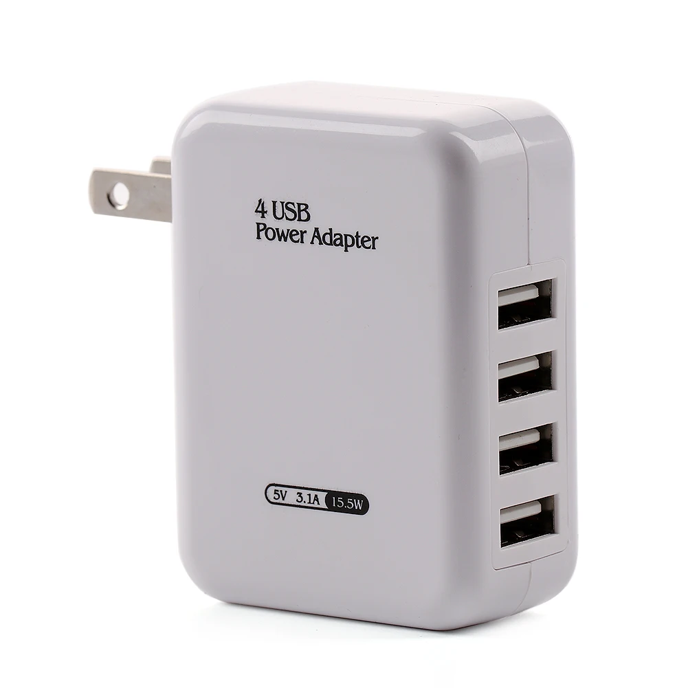 Умное зарядное устройство с 4 USB-портами 5 В 3 1 А | Электроника