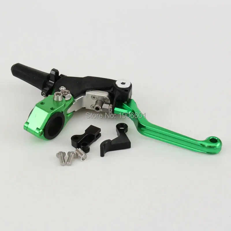 Заготовок поворота 3 направления складной рычаг сцепления окунь для Kawasaki KX65 KX85