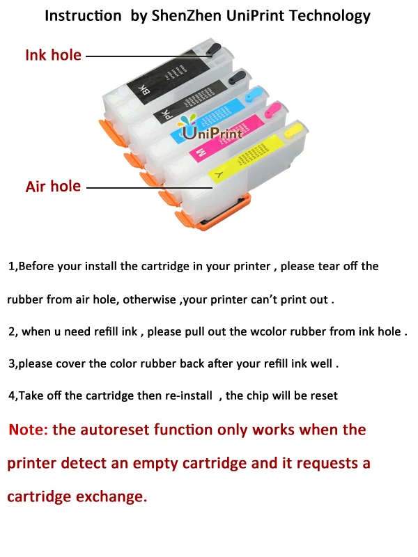 5 шт. 273 273XL 26xl для epson XP 520 600 610 620 700 800 810 820 перезаправляемый картридж|Чернильные