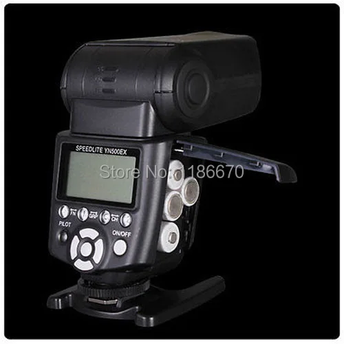 Бесплатная доставка + Диффузор Yongnuo YN500EX YN-500EX YN500 EX Беспроводная Вспышка TTL 1/8000s