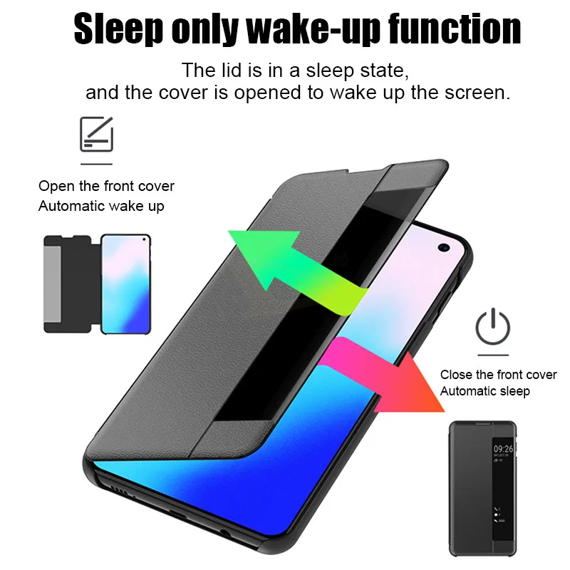 Роскошный кожаный флип чехол для Samsung Galaxy S7Edge S9 S8 S10 Plus ударопрочный A7 2018