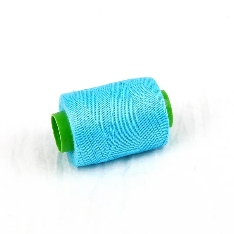 Light Blue 1 шт. высокопрочная хлопковая машинная вышивка швейные нитки для ручного шитья Ремесло патч рулевое колесо швейные принадлежности - Цвет: Light Blue