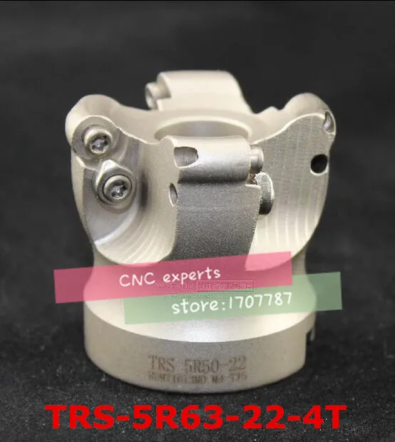 

TRS 5R-63-22 -4T Face End Milling Cutter Indexable Flat Roughing Cutting ,CNC Milling Cutter