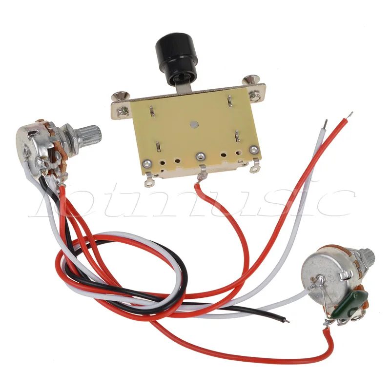 Жгут проводов для гитары 250 к 3 ходовой переключатель|guitar wiring harness|guitar wireswitch for guitar |