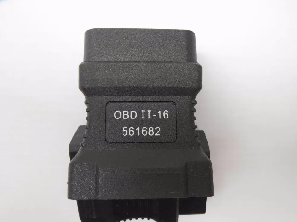 100% For Autoboss v30 16 pins OBD II Adapter Car Diagnostic Obd2 Connecter Adaptor Connector 16pin connector DK80 2600+|diagnostic obd2|car