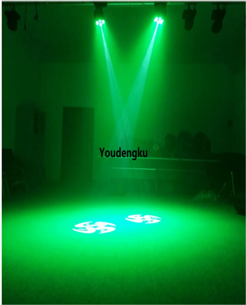 6 шт. led moving head spot light 6*8w 4 в 1 rgbw wash 30w light|Эффект освещения сцены| |