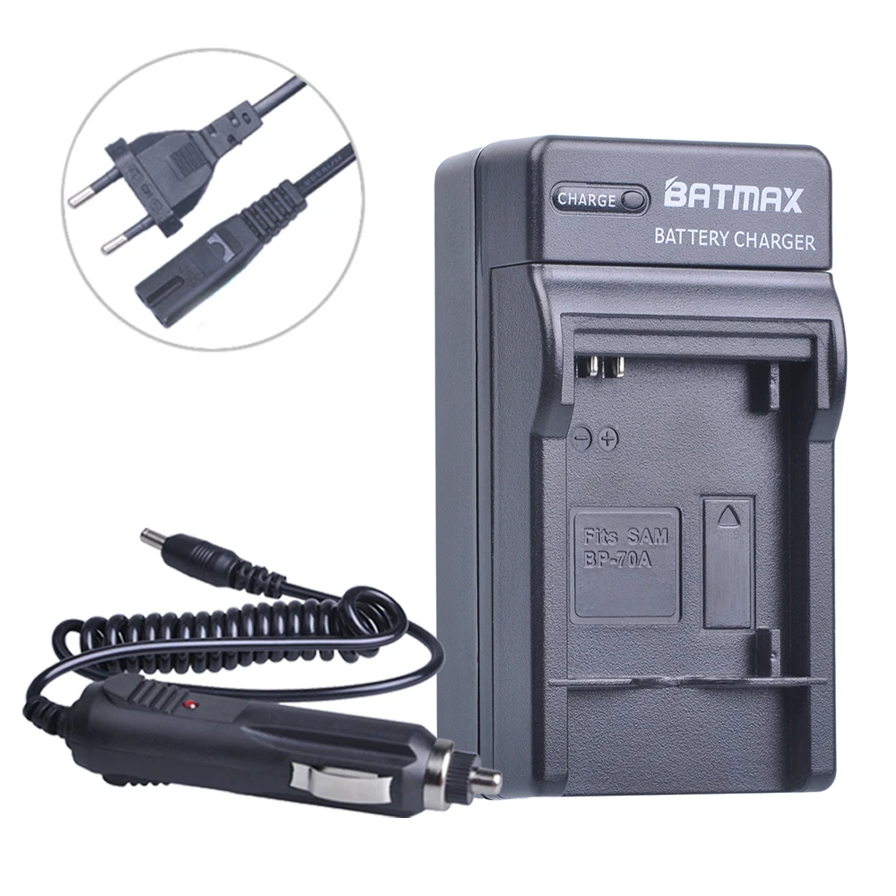 2 шт. BP-70A BP70A батарея + Цифровое зарядное устройство для Samsung ST95 ST100 ST6500 SL50 SL600 TL205 WB30F