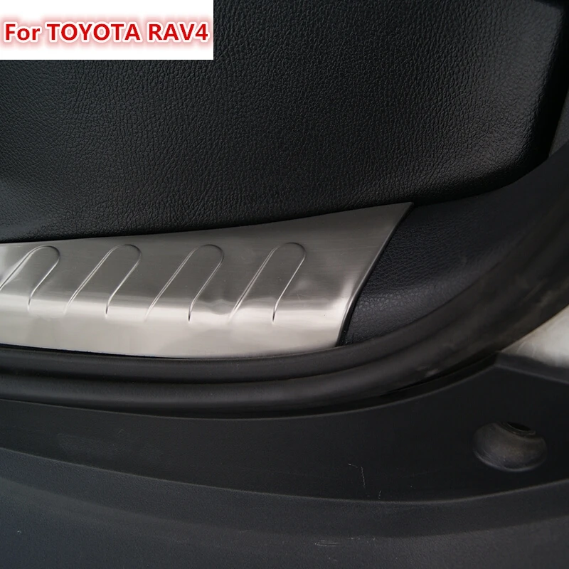 Новинка для Toyota RAV 4 RAV4 2013 2014 2015 2016 только 5-полосного бампера из нержавеющей стали