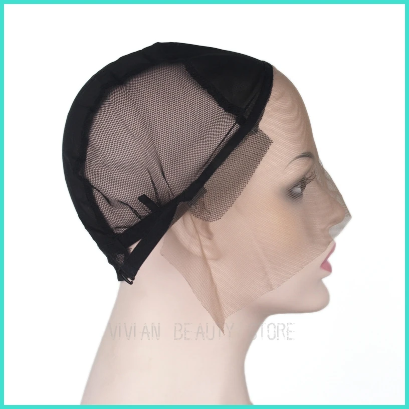 5 шт./лот швейцарские кружевные шапки для париков плетеная шапка изготовления с