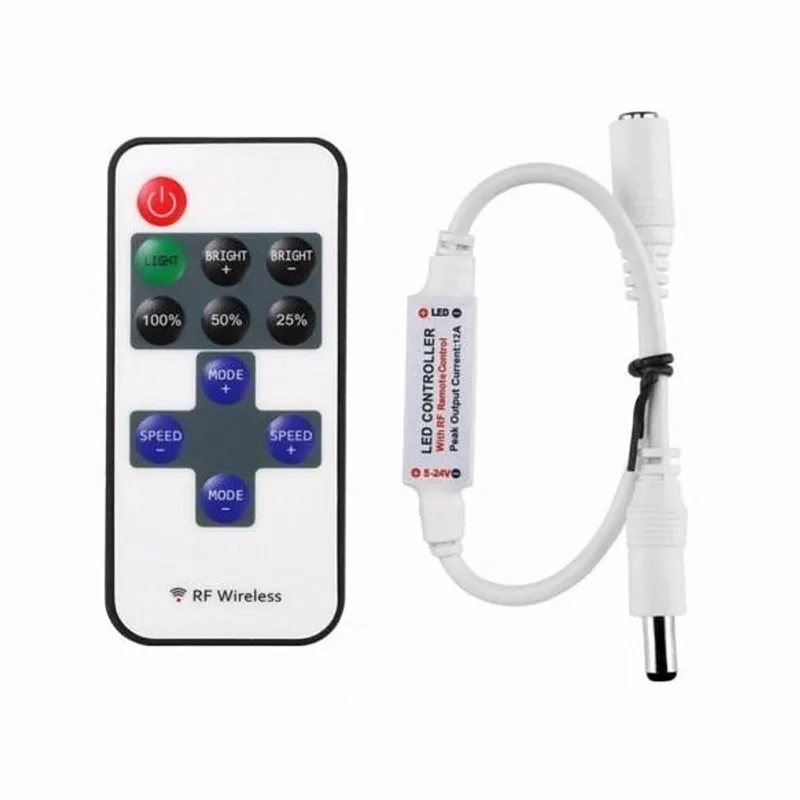 Беспроводной пульт дистанционного управления светодиодный мини диммер для
