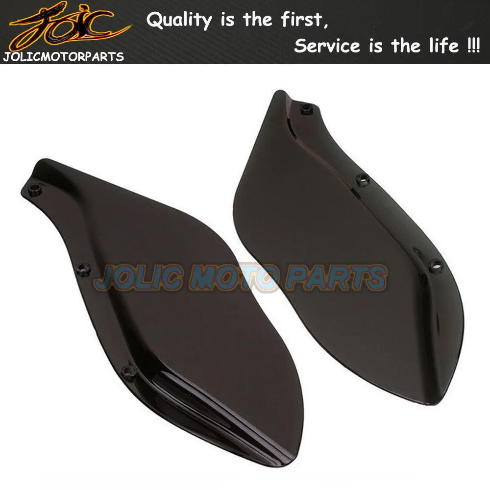 Бесплатная Доставка Новый 1 Пара Черный Боковом Крыле Лобового Стекла Ветрового