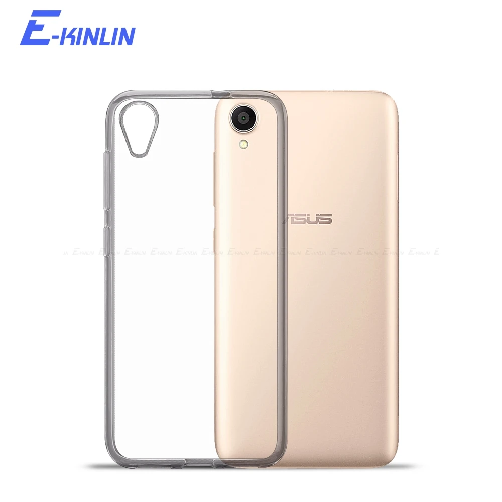 Силиконовый ультратонкий прозрачный мягкий защитный чехол для Asus ZenFone Live L1 ZB501KL