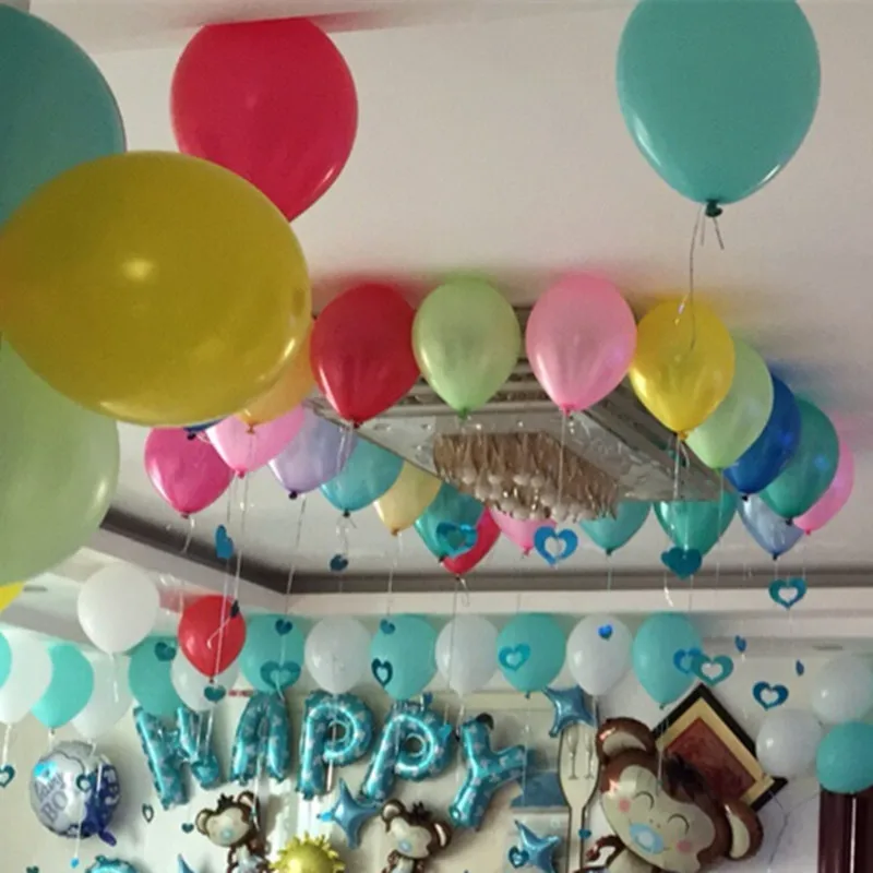 Голубые воздушные шары Тиффани 30 &quotpcs50pcs100pcs10inch 2 г декор для дня рождения свадьбы