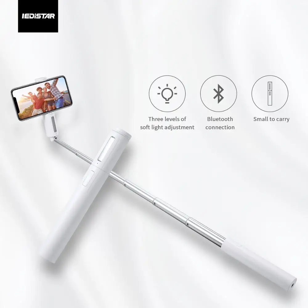 Портативный переносной беспроводной Штатив для селфи с Bluetooth телефона ручной