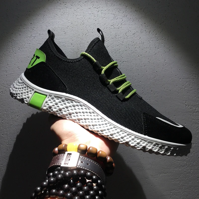 2019 new casual shoes men's breathable spring and summer mesh fashion lightweight sports A5 | Обувь
