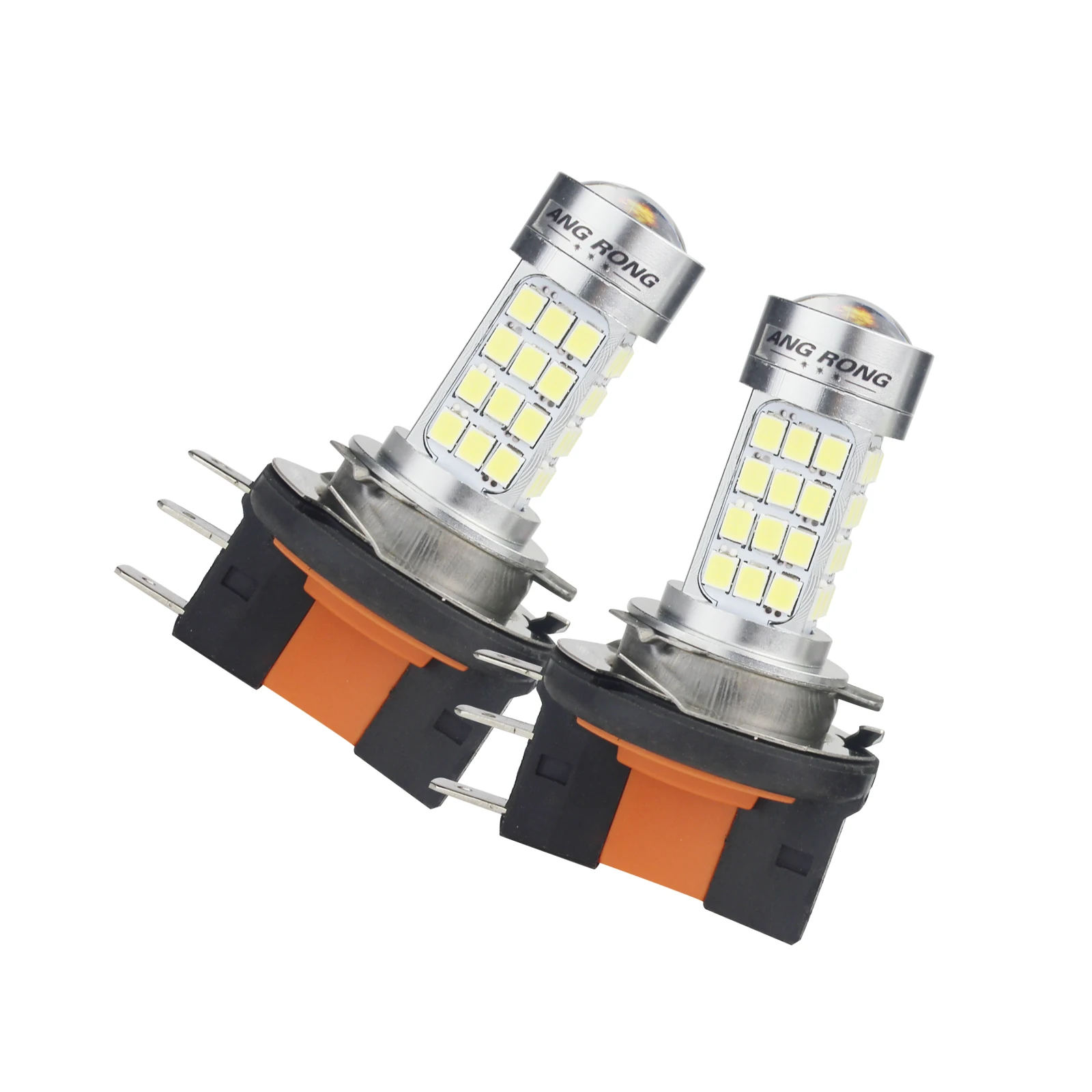 ANGRONG 2x40 Вт H15 64176 лампа 54 SMD светодиодные фары Дневные ходовые огни белый 6000K для Audi