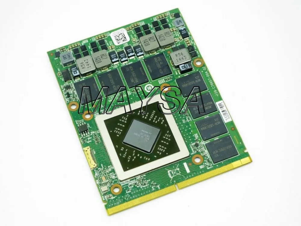 Оригинальная HD8970M HD 8970M R9 M290X 216 0847000 видеокарта 4 ГБ GDDR5 MXM 3 0 для Dell M17x M18x M15x M6800 M6100