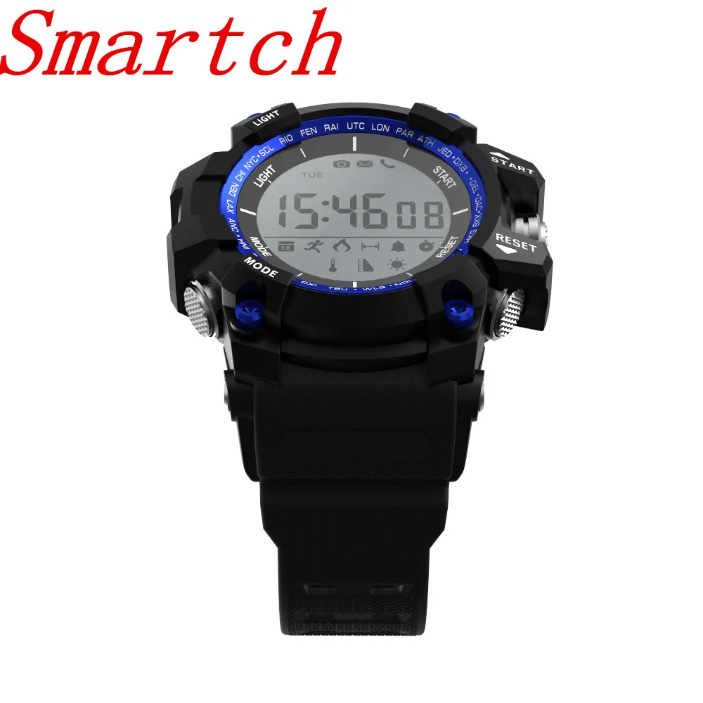 Smartch IP68 Водонепроницаемый XR05 Смарт часы Спорт Здоровье Наручные мощность Батарея