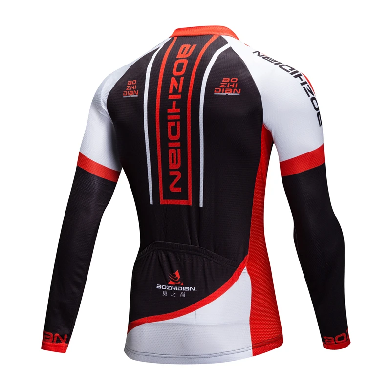 2017 AZD50 MTB Pro Team Велоспорт Джерси Весна Длинным Рукавом пользовательские Забавный