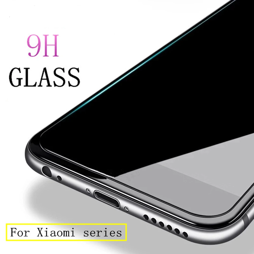 

for xiaomi mi a2 lite protective on the glass phone screen protector for xiaomi pocophone f1 a1 mix 2 2s mix 3 tempered glass