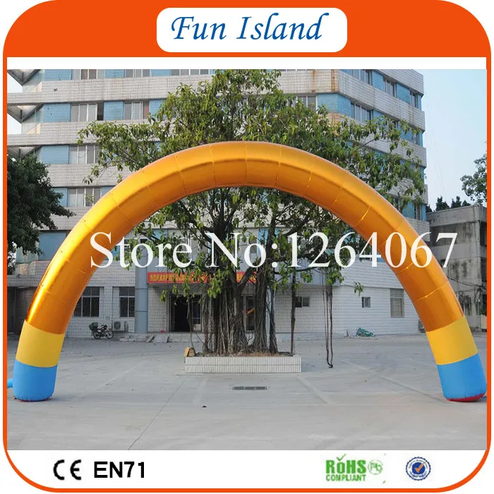 Бесплатная доставка надувная АРКА 6x4 м финишная Арка с логотипом под заказ