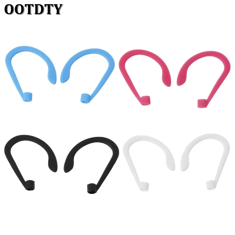 OOTDTY 1 пара держатель для ушей Apple airpods ремешок силиконовый спортивный анти
