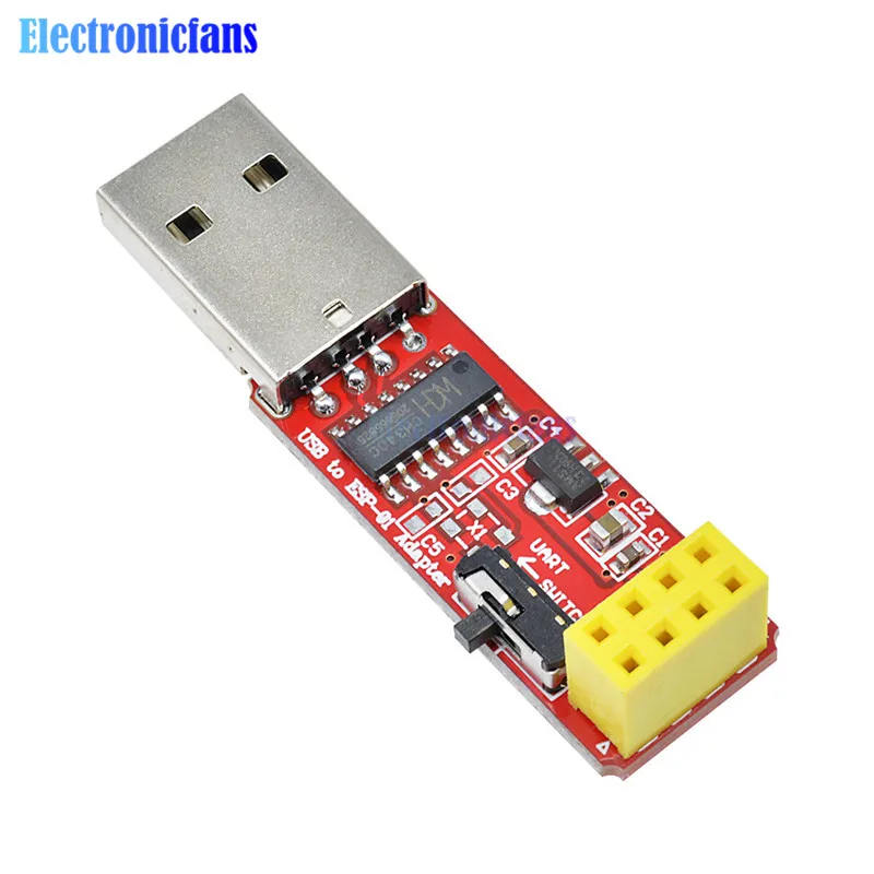 USB к ESP8266 ESP 01 Wi Fi модуль адаптера с CH340G TTL драйверу последовательный беспроводной