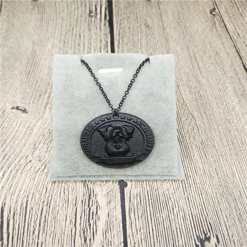 

New Schnauzer Necklace Classic Style Pet Jewellery Fashion Animal Jewellery Schnauzer Dog Pendant Necklace Women