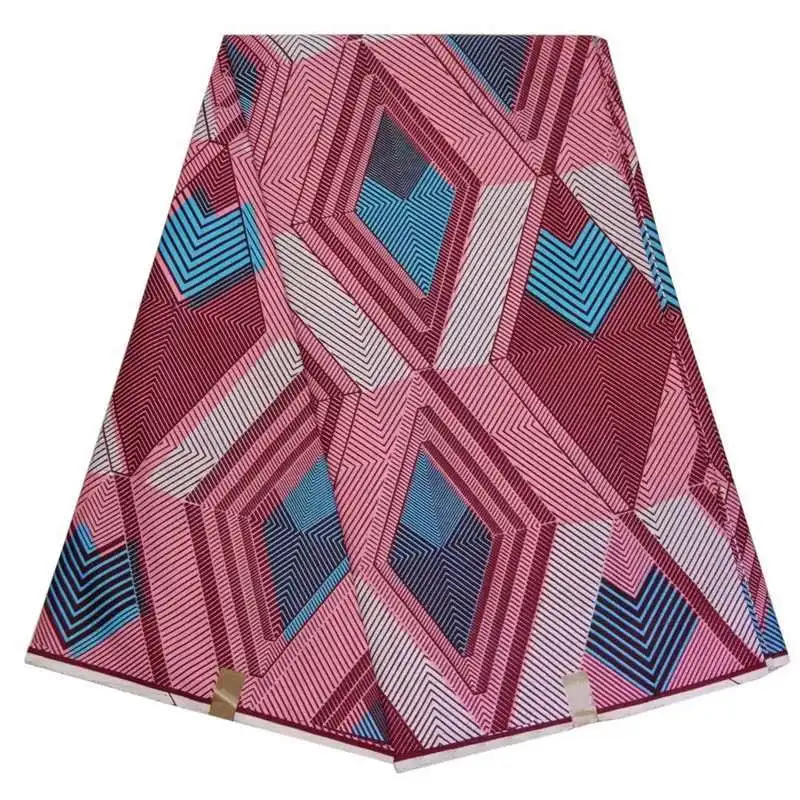 Африканская Вощеная набивная ткань новейший дизайн в Гане натуральная мягкая